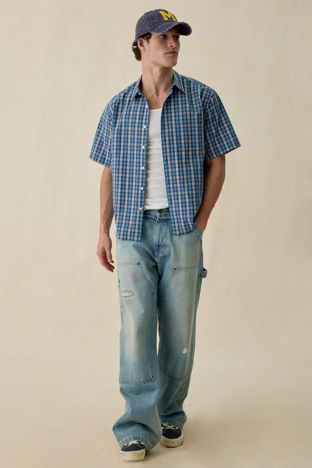 Chemise UO ample en popeline à manches courtes #3