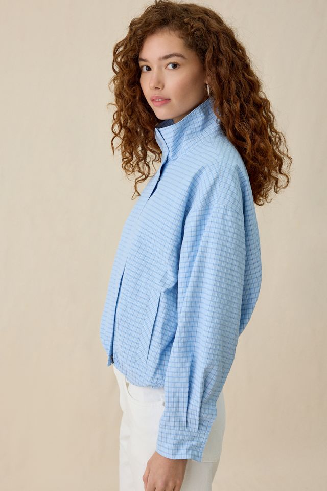 ASTR The Label Cooper Oversized Bomber Jacket #1
