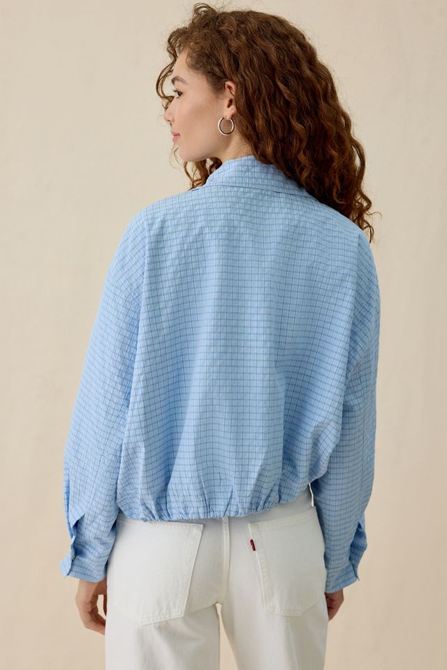 ASTR The Label Cooper Oversized Bomber Jacket #3