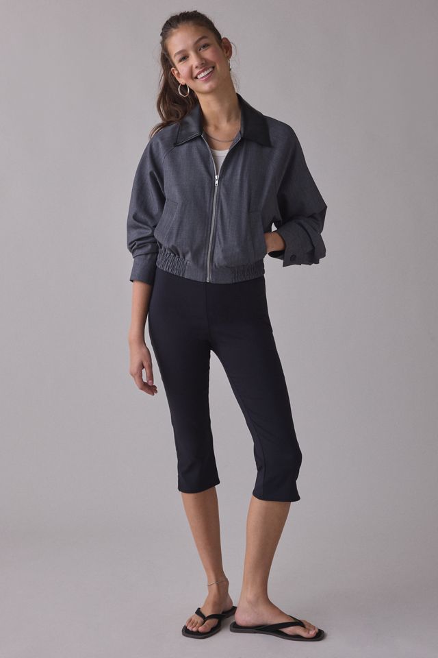 NIA Daniel Contrast Collar Bomber Jacket #2
