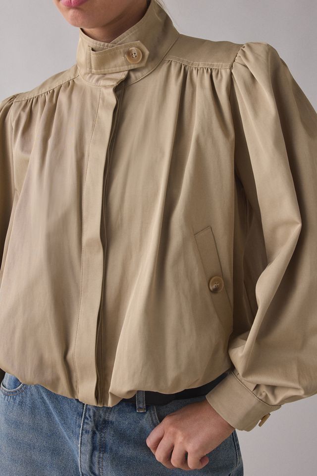 ASTR The Label Estero Gathered Sleeve Bomber Jacket #1