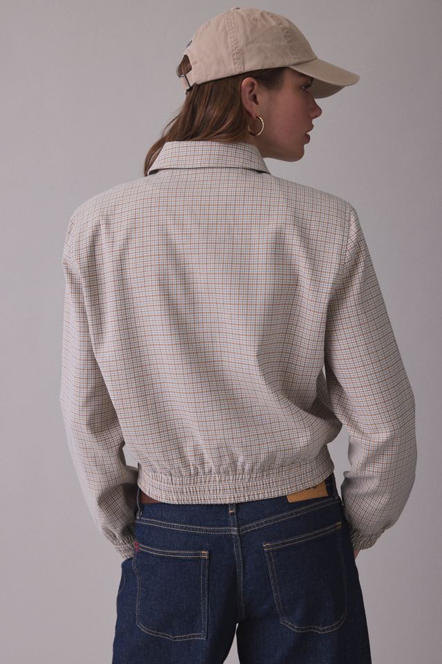 Veste bomber à col à carreaux Reid ASTR The Label #3