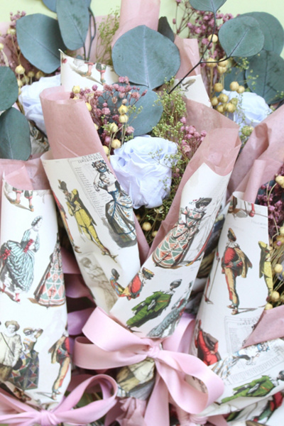 Roxanne’s Dried Flowers The Petite Masquerade Bouquet