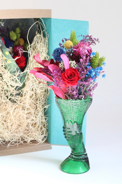 Roxanne’s Dried Flowers The Secret Garden Arrangement