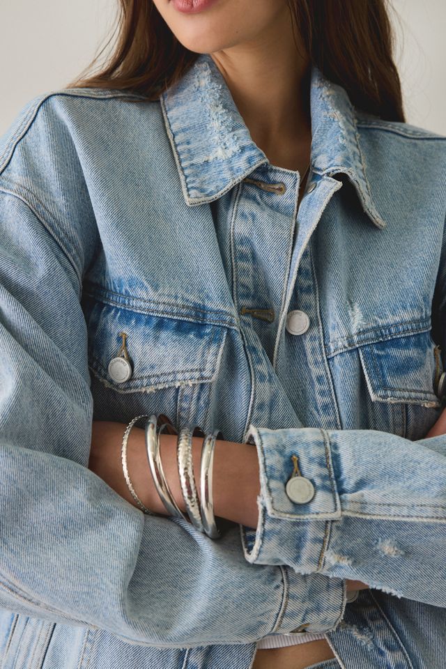 BLANKNYC True Grit Oversized Denim Jacket #1