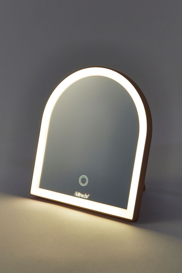 KITSCH LED Rechargeable Arch Desk Mirror #1