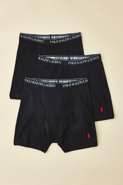 Polo Ralph Lauren Cotton Boxer Briefs 3-Pack