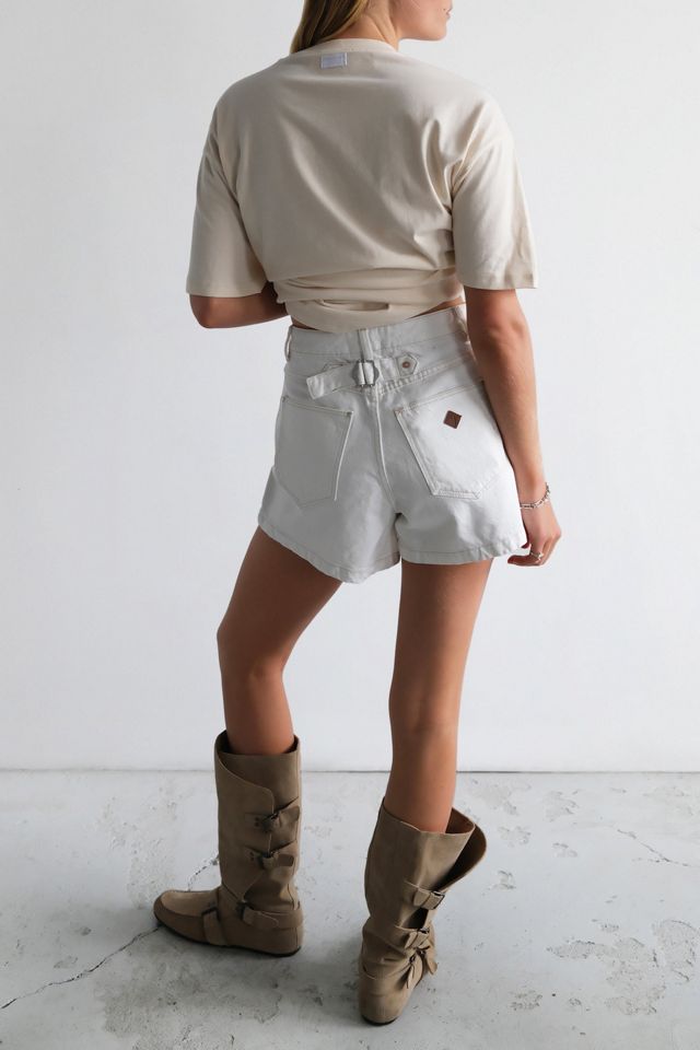 Abrand Venice Western White Short #1