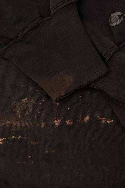 Vintage Champion Ohio Plaid Letter Crewneck Sweatshirt