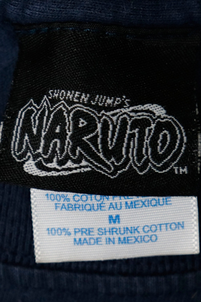 Vintage Naruto 2002 Anime Graphic T-Shirt