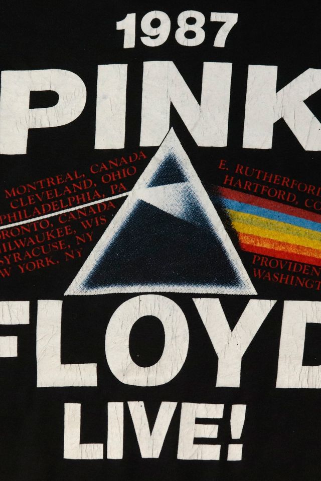 Vintage Pink Floyd 1987 Live Tour Graphic T-Shirt #3