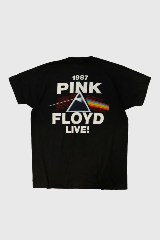 Vintage Pink Floyd 1987 Live Tour Graphic T-Shirt #4