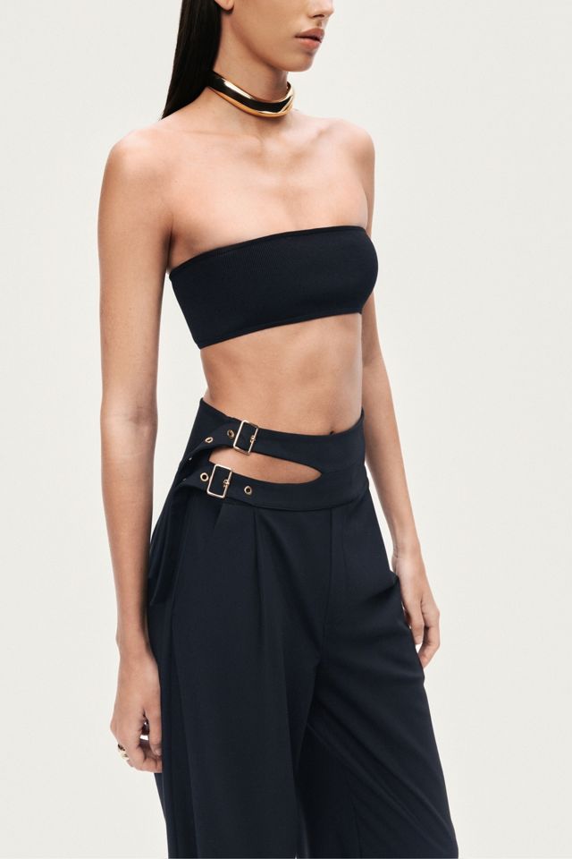 Nocturne Cut Out Waist Wide Leg Pant #3