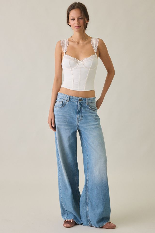Out From Under Annalise Lace Cap Sleeve Corset #3