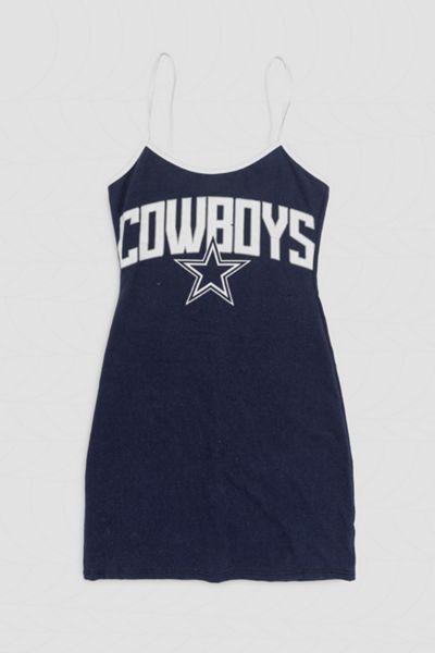 Frankie Collective Rework Dallas Cowboys Football Mini Dress