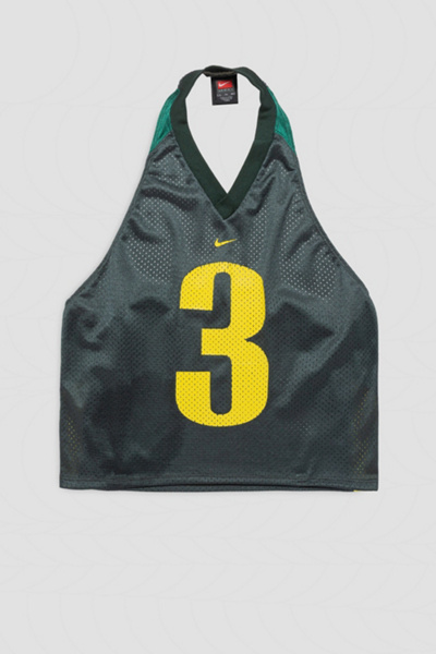 Rework Oregon Ducks Football Halter Top | Urban Outfitters