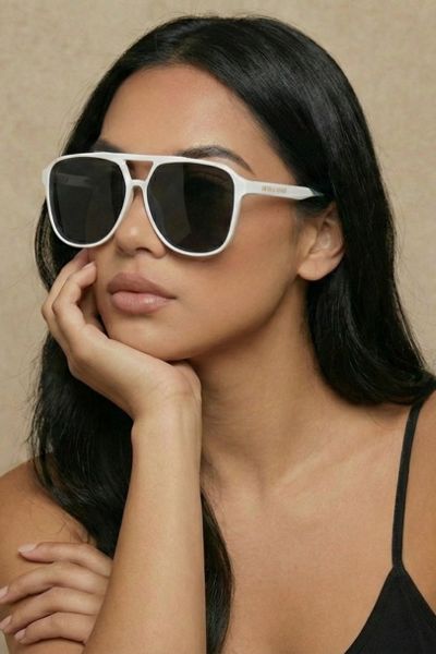 Fifth & Ninth Lagos Oversized Aviator Polarized Sunglasses