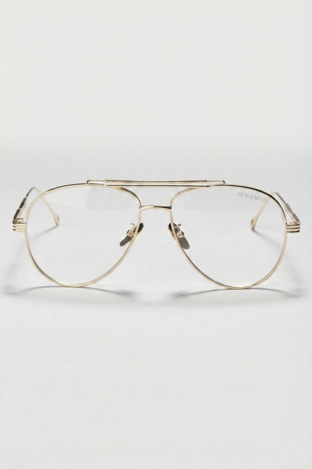 Fifth & Ninth Spencer Aviator Blue Light Glasses #2