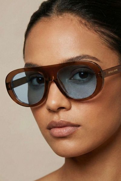 Fifth & Ninth Oceane Aviator Polarized Sunglasses