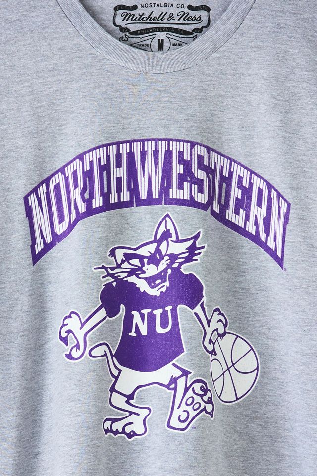 T-shirt graphique NCAA Northwestern University de Mitchell & Ness #1