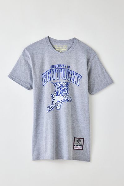 Mitchell & Ness NCAA University Of Kentucky Arch Logo Tee