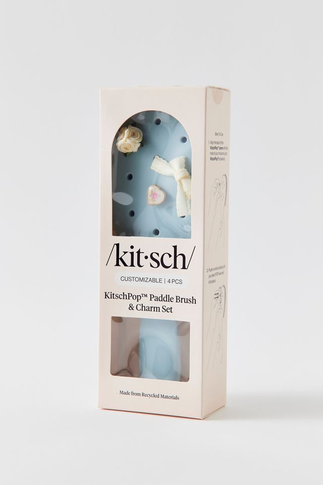 KITSCH KitschPop Paddle Brush & Charm Set #4