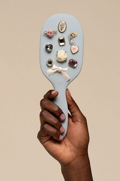 KITSCH KitschPop Paddle Brush & Charm Set