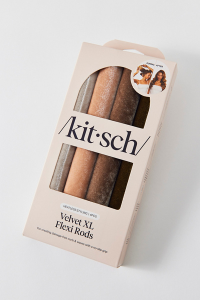 KITSCH Heatless Curling Jumbo Satin Flexi Rod Set