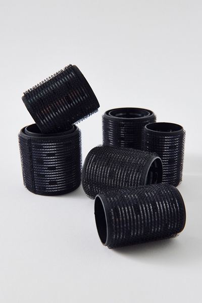 KITSCH Ceramic Thermal Hair Roller Set in Black at Urban Outfitters