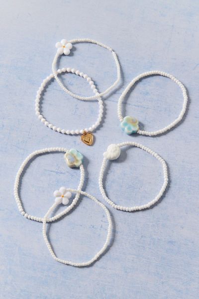 Beach Party Beaded Bracelets Set