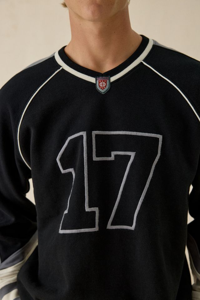 Sweat à col en V de hockey à panneaux iets frans… #2