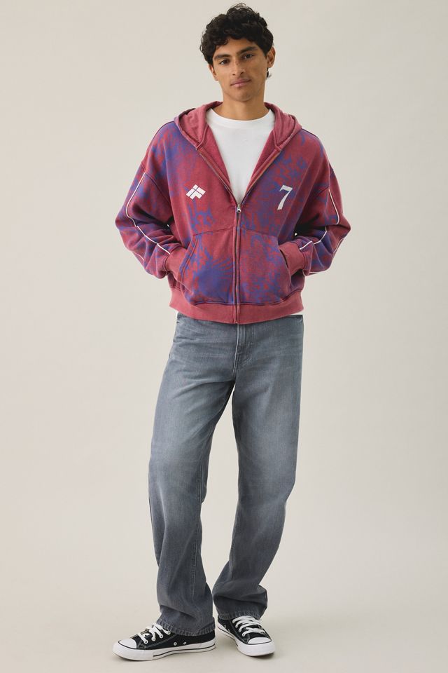 Sweat à capuchon à glissière à motif dragon iets frans… #1