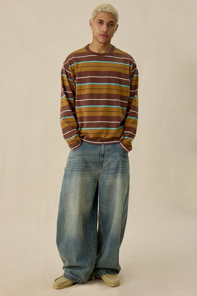 iets frans.. Striped Long Sleeve Tee #1