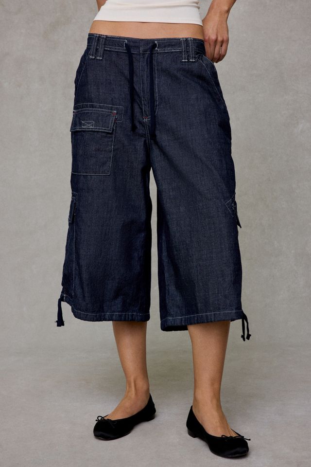BDG Detroit Crop Pull-On Baggy Cargo Jeans #2