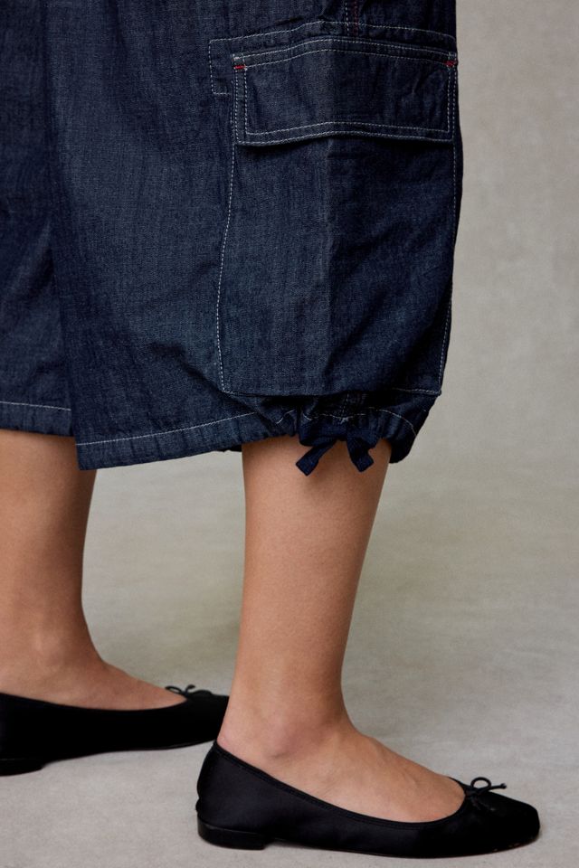 BDG Detroit Crop Pull-On Baggy Cargo Jeans #5