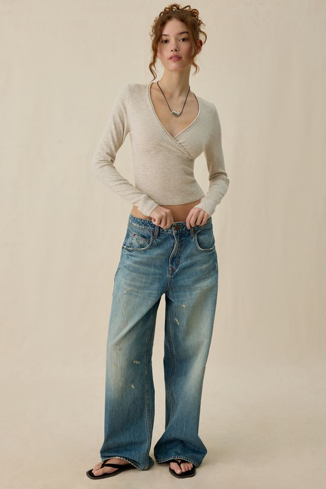 BDG Pretty Sweet Surplice V-Neck Sweater #3