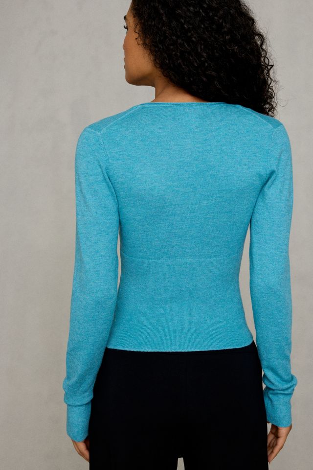 BDG Pretty Sweet Surplice V-Neck Sweater #3