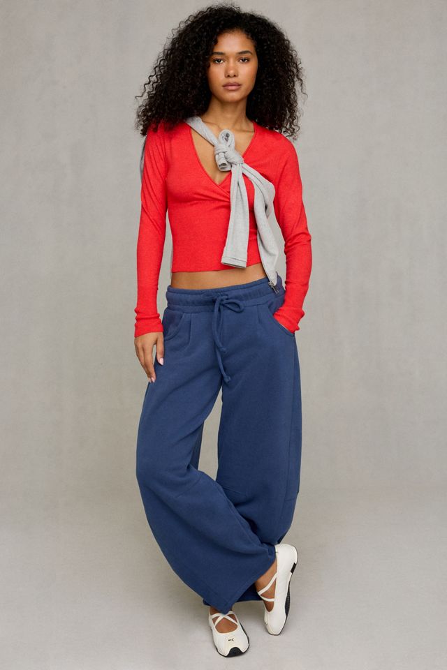 BDG Pretty Sweet Surplice V-Neck Sweater #2