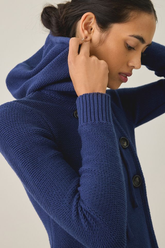 BDG Off Campus Double Breasted Hooded Cardigan #3