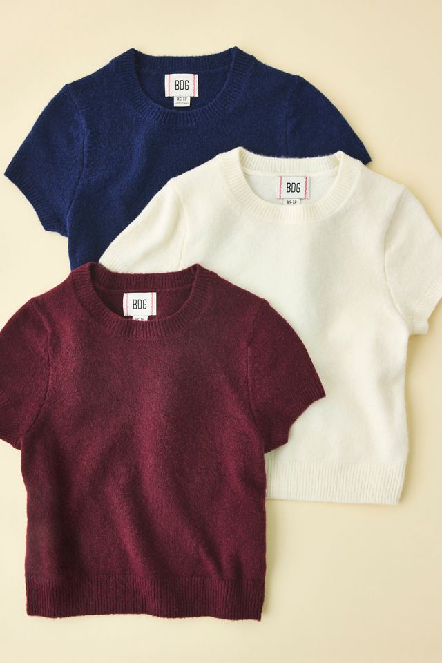 BDG So Soft Short Sleeve Sweater #4
