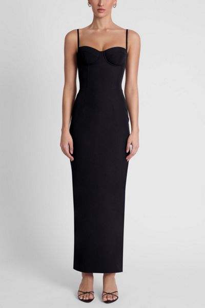 LEAU Belle Bustier Midi Dress