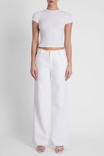 LEAU Classic Column Straight Trousers