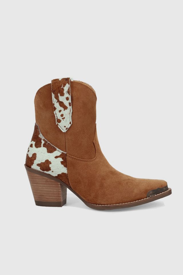 Dingo Texas Charm Suede Leather Bootie #1