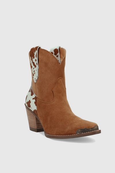 Dingo Texas Charm Suede Leather Bootie