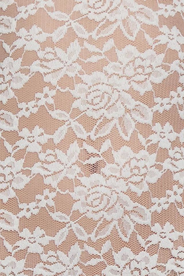 LEAU Soleil Scalloped Lace Midi Dress #4