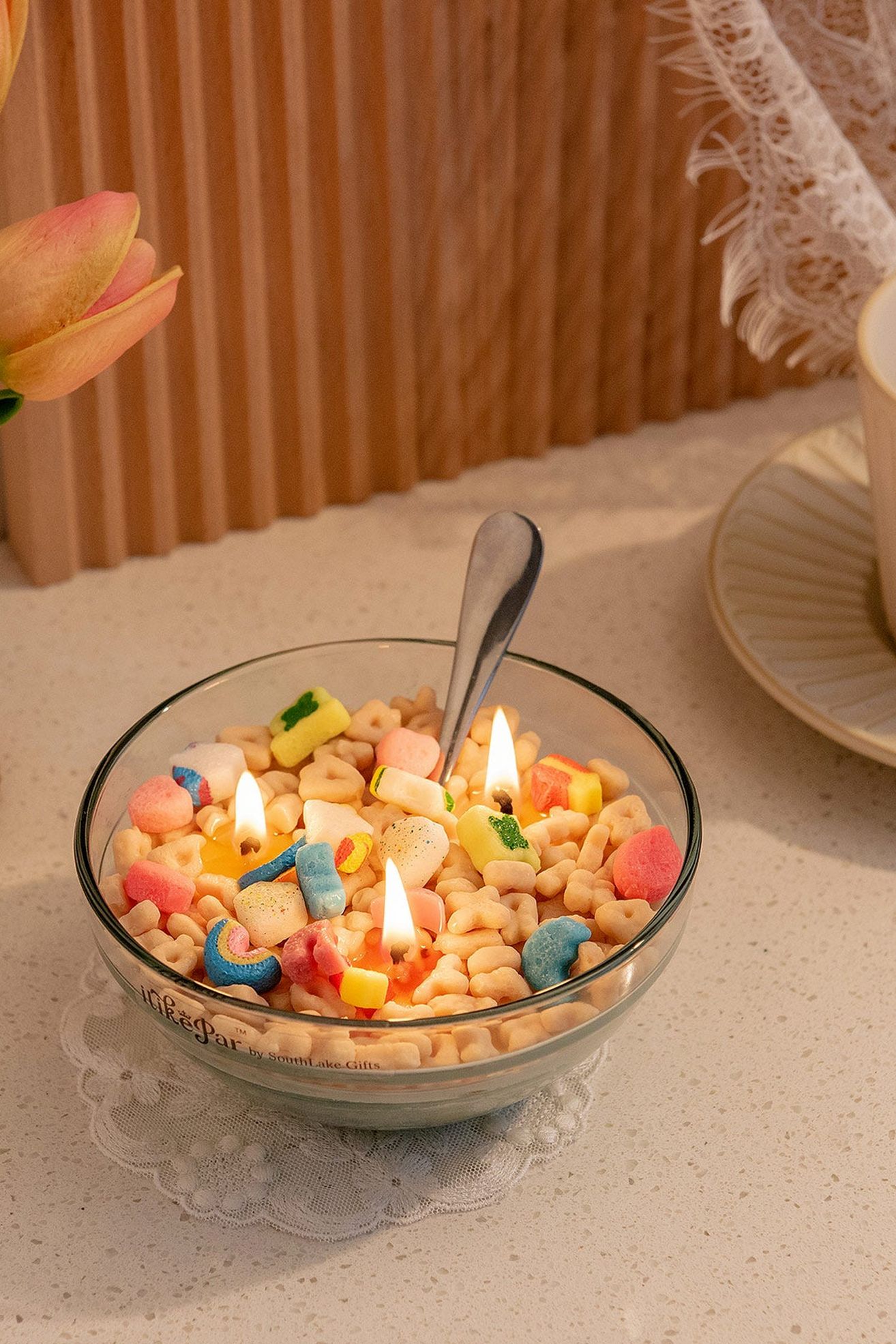 Southlake Gifts Lucky Charms Cereal Candle 2.0 - Pastel, ONE SIZE