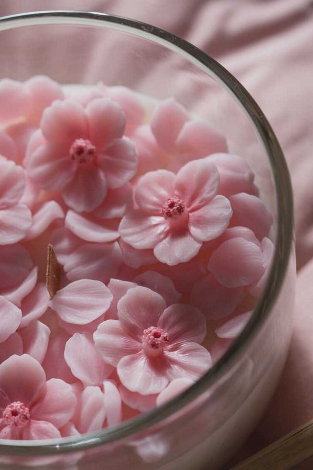 Southlake Gifts Cherry Blossom Sakura Candle Cup #1