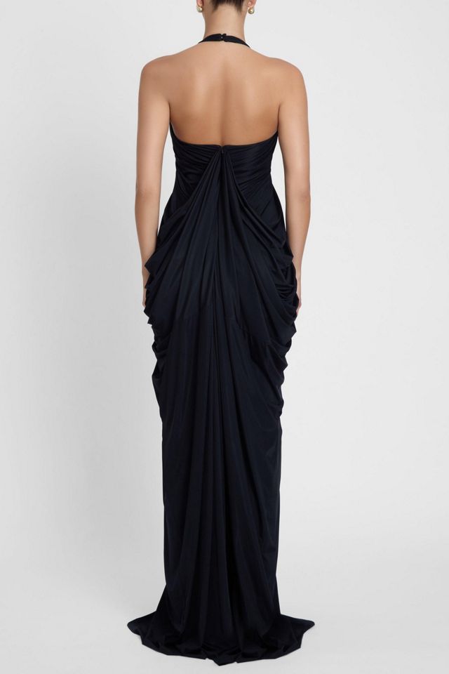LEAU Cascade Drape Gown #4