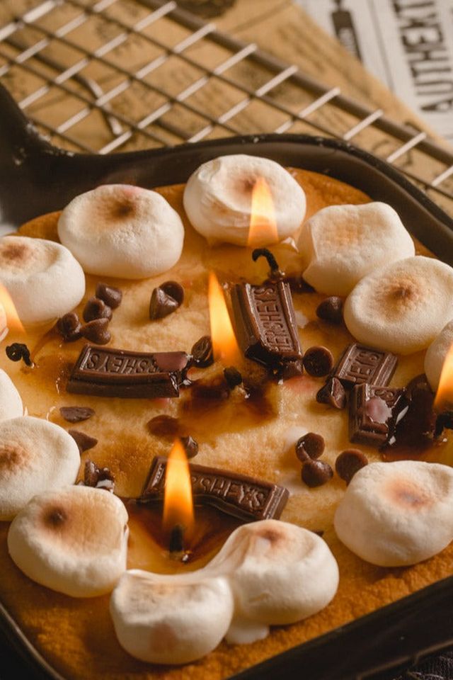 Southlake Gifts Skillet S'more Chocolate And Marshmallow Candle #2
