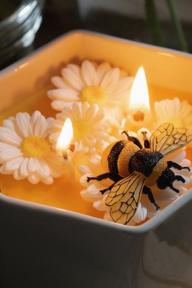 Southlake Gifts Daisy Beehive Candle Bowl #2